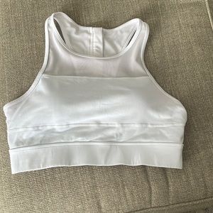 Zyia active women’s white all star bra size L